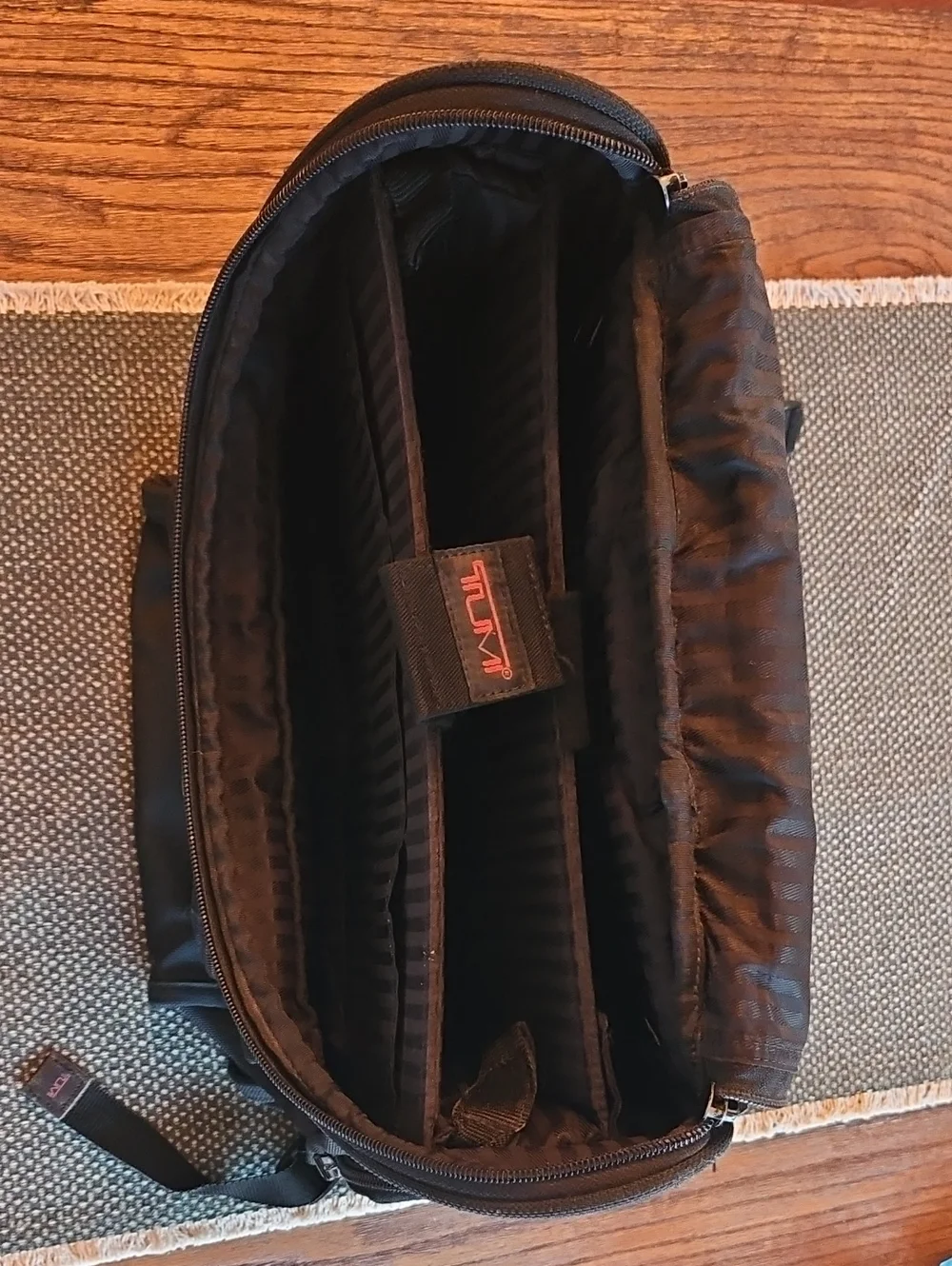 Tumi Black Men's Travel Backpack -